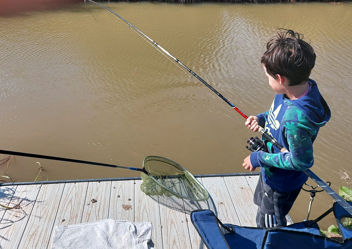 Fishing at Chapel Fields