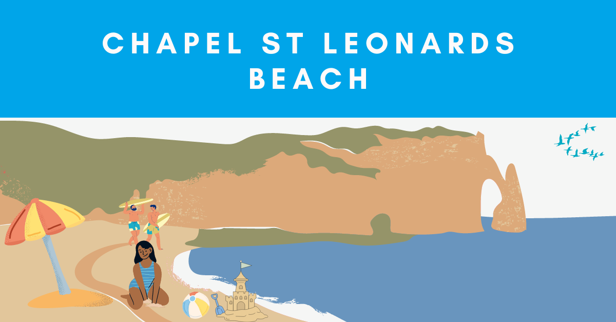 Chapel St Leonards Beach Graphic